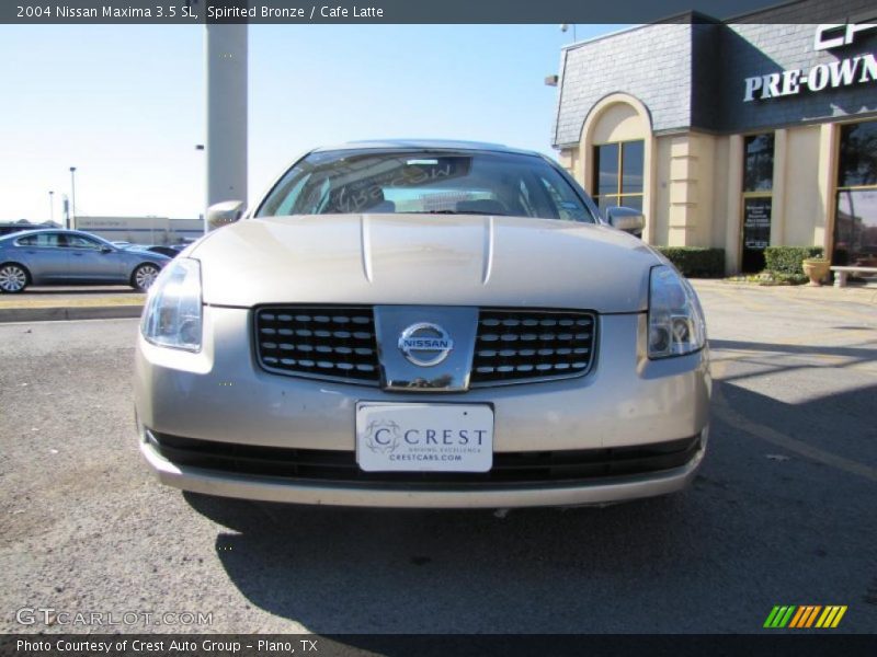 Spirited Bronze / Cafe Latte 2004 Nissan Maxima 3.5 SL