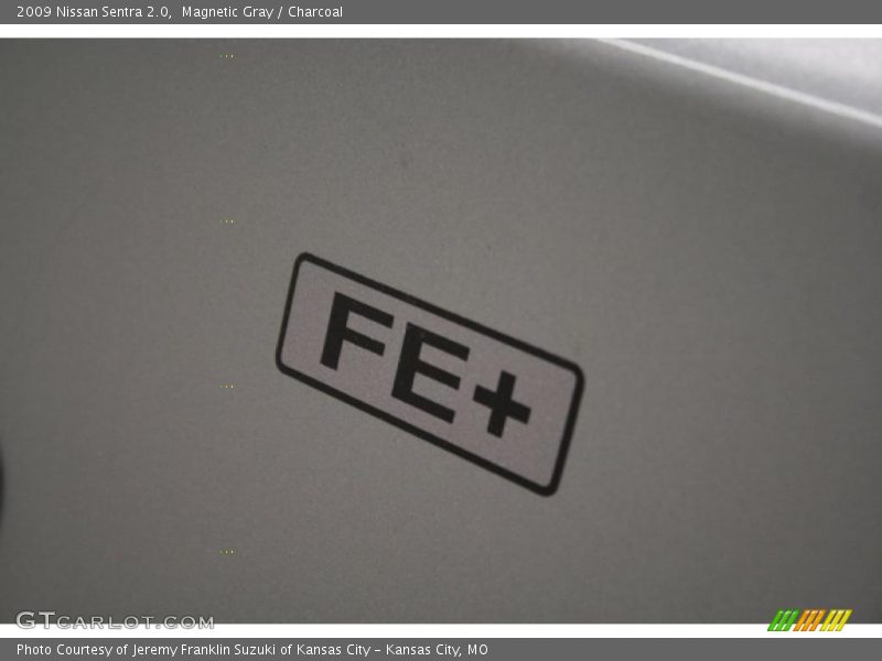 Magnetic Gray / Charcoal 2009 Nissan Sentra 2.0