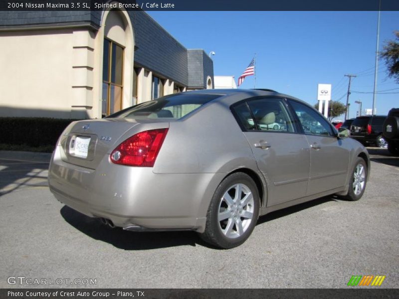 Spirited Bronze / Cafe Latte 2004 Nissan Maxima 3.5 SL
