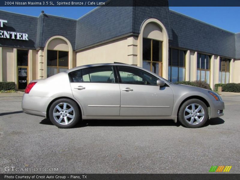 Spirited Bronze / Cafe Latte 2004 Nissan Maxima 3.5 SL