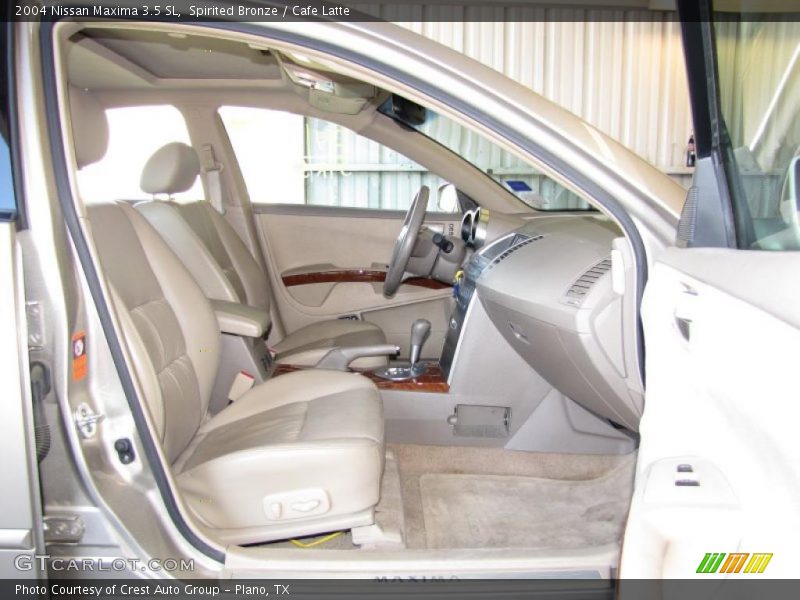 Spirited Bronze / Cafe Latte 2004 Nissan Maxima 3.5 SL