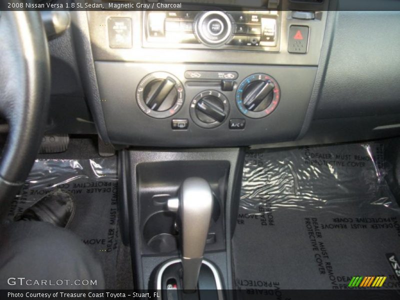 Magnetic Gray / Charcoal 2008 Nissan Versa 1.8 SL Sedan