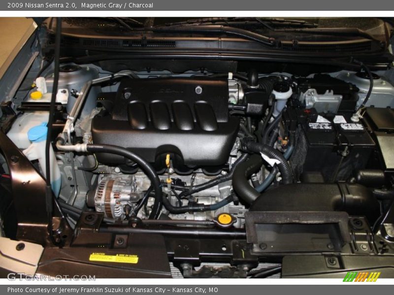 Magnetic Gray / Charcoal 2009 Nissan Sentra 2.0