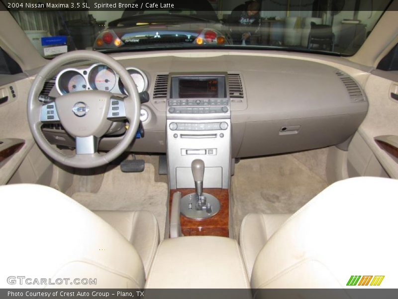 Spirited Bronze / Cafe Latte 2004 Nissan Maxima 3.5 SL