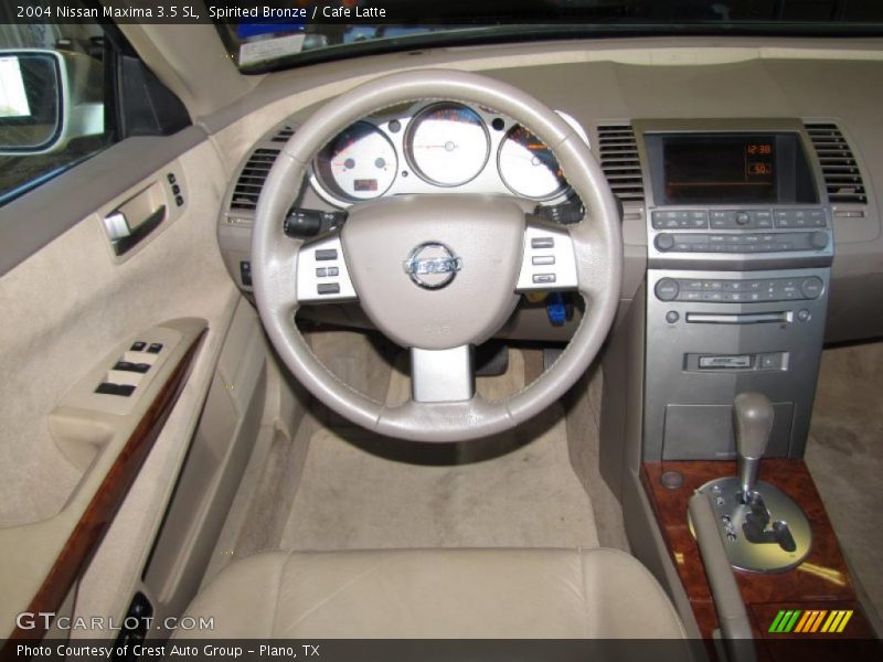 Spirited Bronze / Cafe Latte 2004 Nissan Maxima 3.5 SL