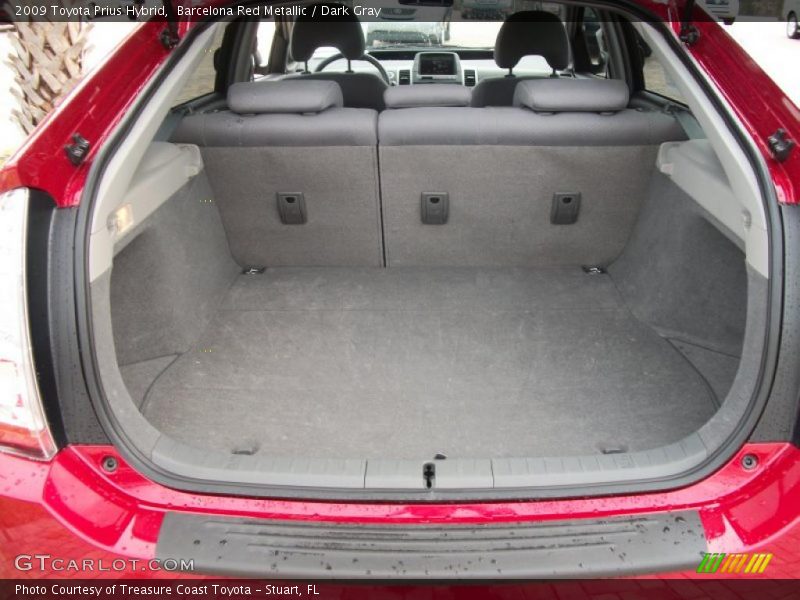 Barcelona Red Metallic / Dark Gray 2009 Toyota Prius Hybrid