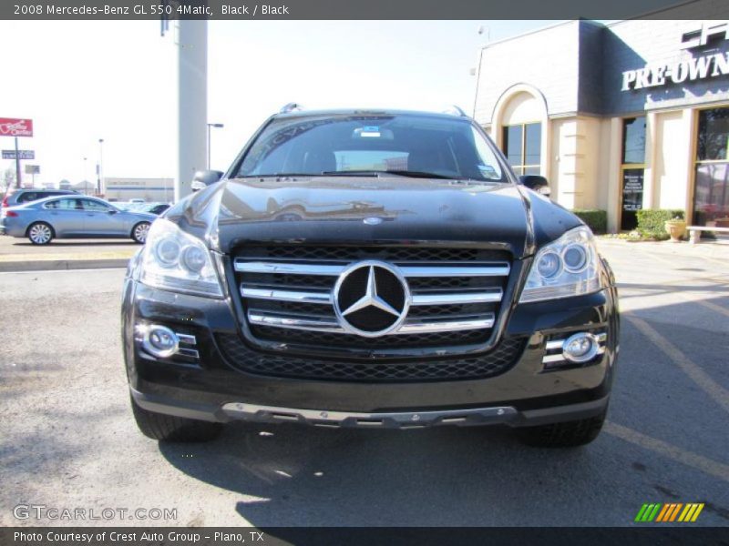 Black / Black 2008 Mercedes-Benz GL 550 4Matic
