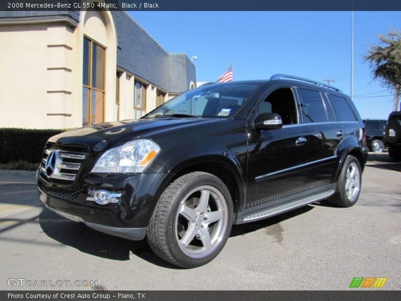 Black / Black 2008 Mercedes-Benz GL 550 4Matic