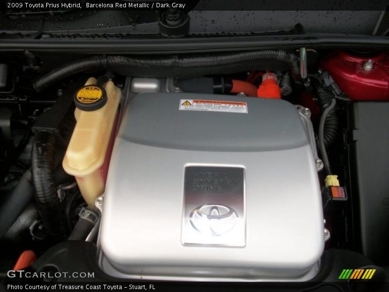Barcelona Red Metallic / Dark Gray 2009 Toyota Prius Hybrid