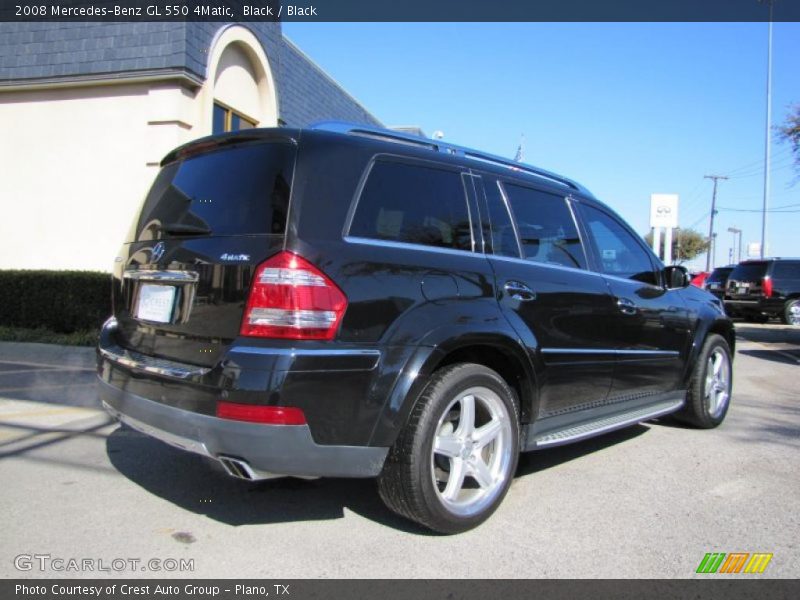 Black / Black 2008 Mercedes-Benz GL 550 4Matic