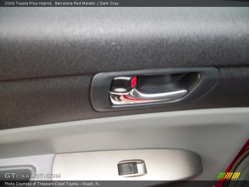 Barcelona Red Metallic / Dark Gray 2009 Toyota Prius Hybrid