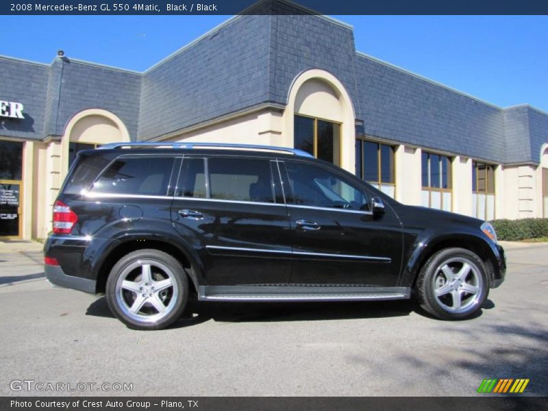 Black / Black 2008 Mercedes-Benz GL 550 4Matic