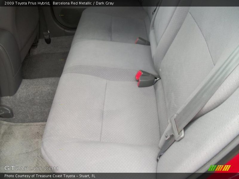 Barcelona Red Metallic / Dark Gray 2009 Toyota Prius Hybrid