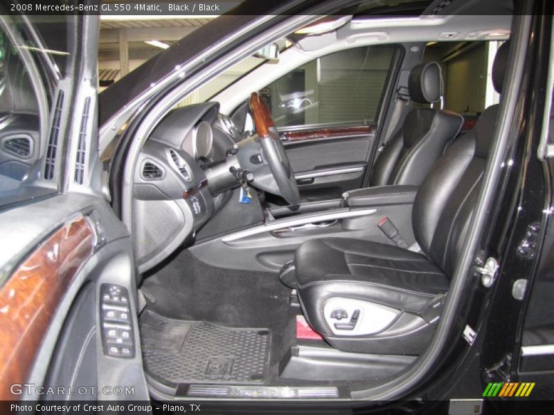 Black / Black 2008 Mercedes-Benz GL 550 4Matic