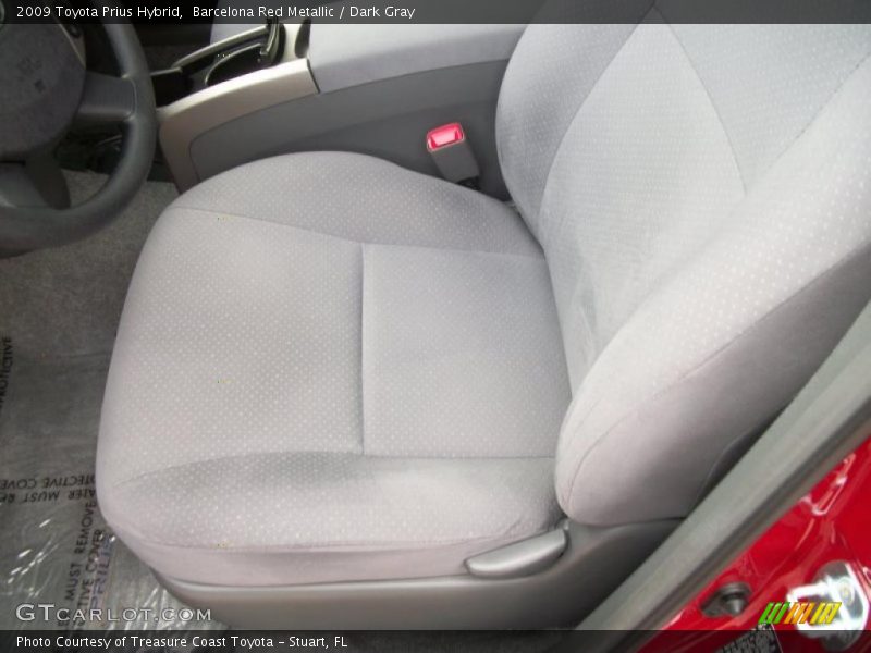 Barcelona Red Metallic / Dark Gray 2009 Toyota Prius Hybrid