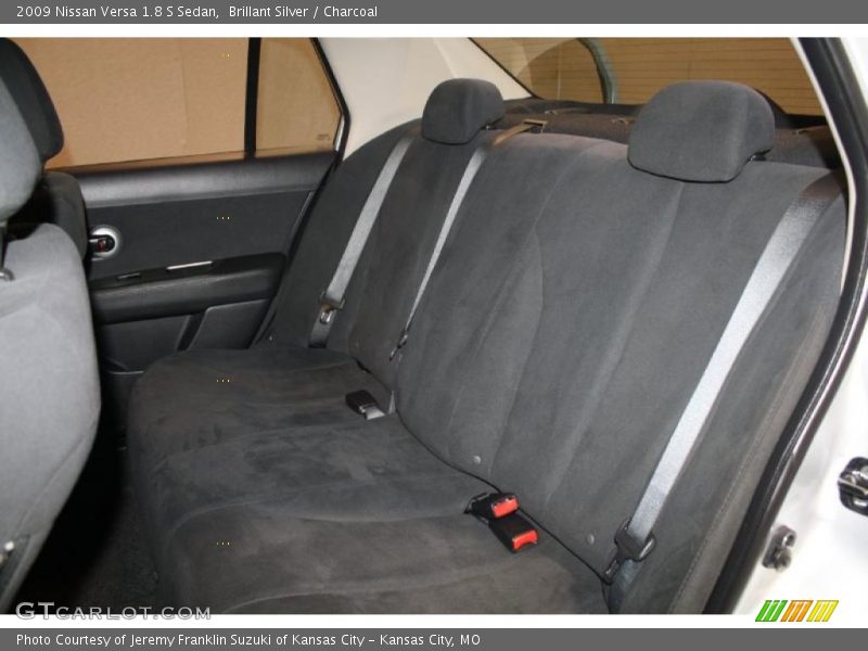 Brillant Silver / Charcoal 2009 Nissan Versa 1.8 S Sedan