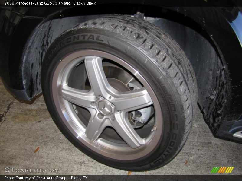 Black / Black 2008 Mercedes-Benz GL 550 4Matic