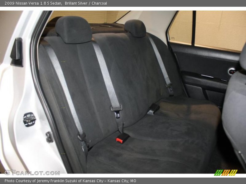 Brillant Silver / Charcoal 2009 Nissan Versa 1.8 S Sedan
