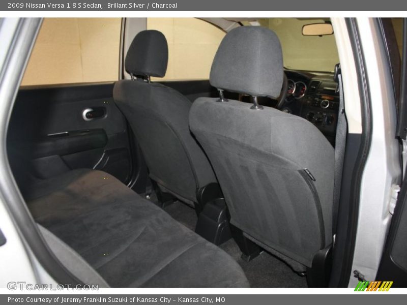 Brillant Silver / Charcoal 2009 Nissan Versa 1.8 S Sedan