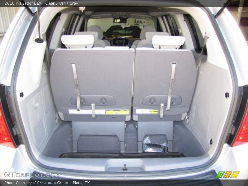 Clear Silver / Gray 2010 Kia Sedona EX