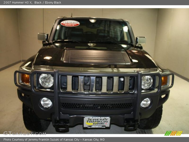 Black / Ebony Black 2007 Hummer H3 X