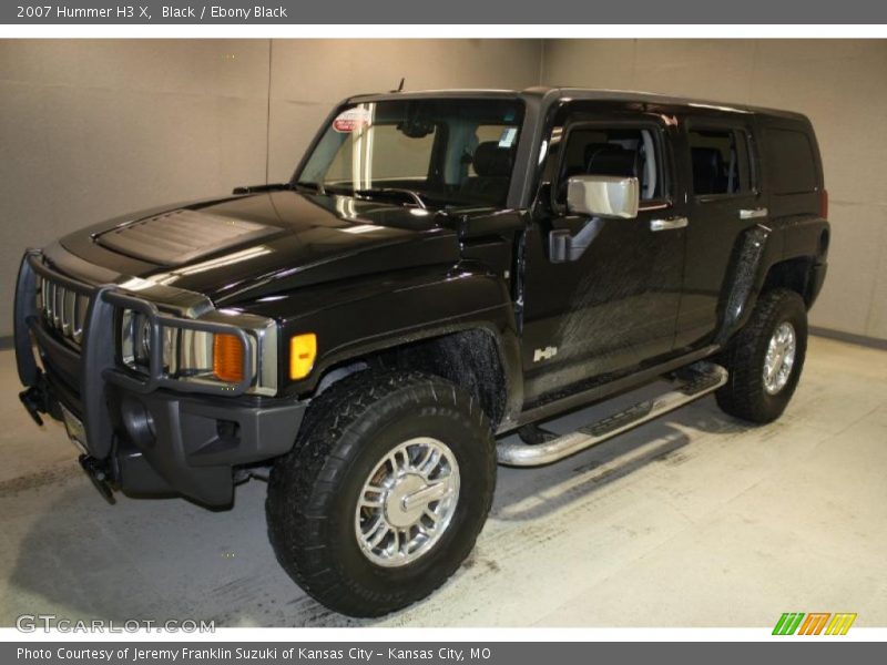 Black / Ebony Black 2007 Hummer H3 X