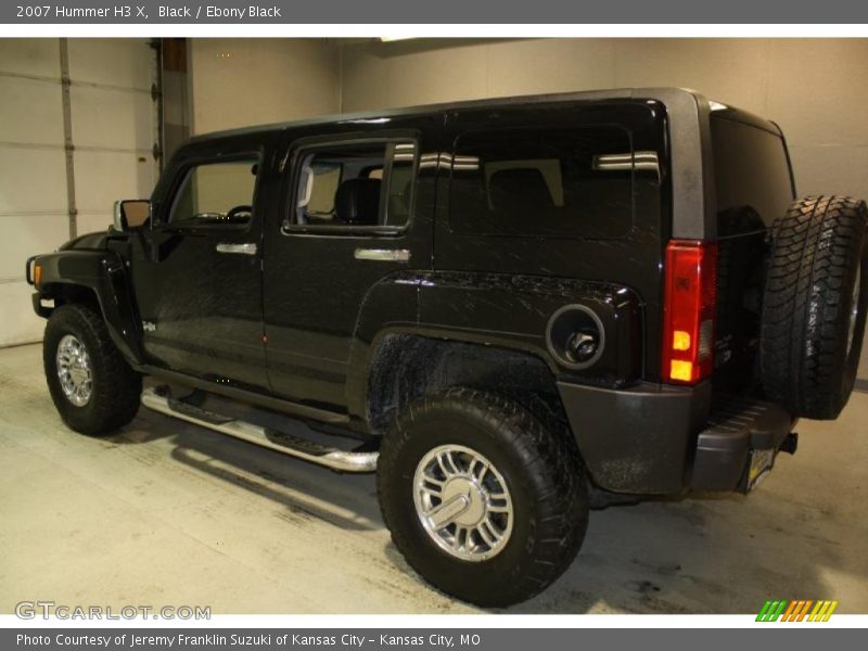 Black / Ebony Black 2007 Hummer H3 X