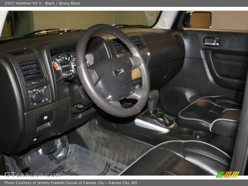 Black / Ebony Black 2007 Hummer H3 X