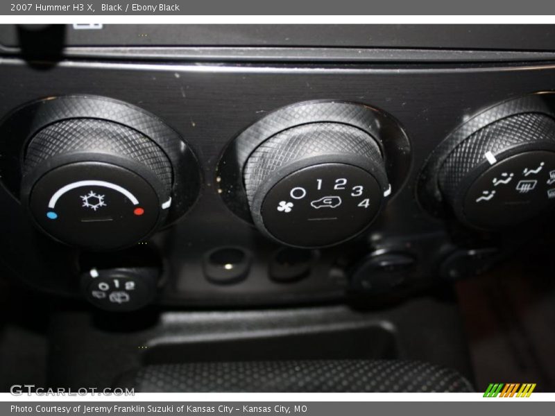 Black / Ebony Black 2007 Hummer H3 X