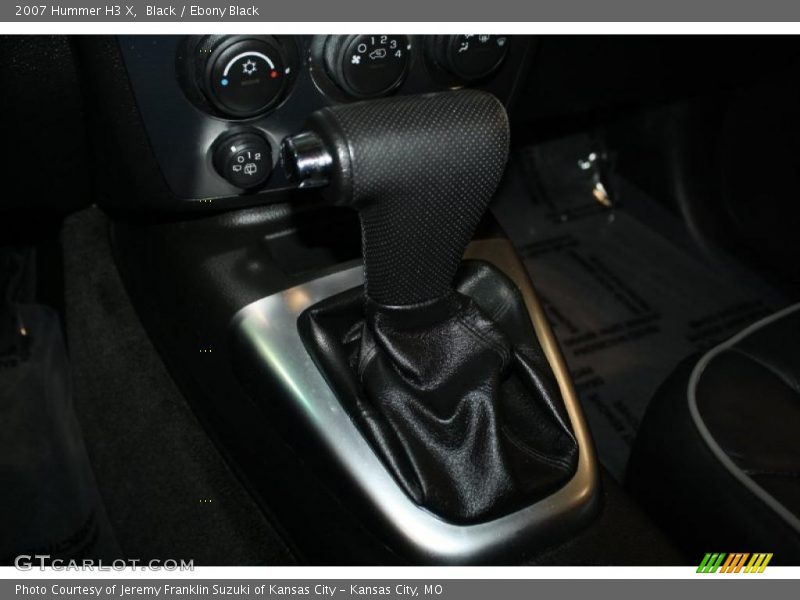 Black / Ebony Black 2007 Hummer H3 X