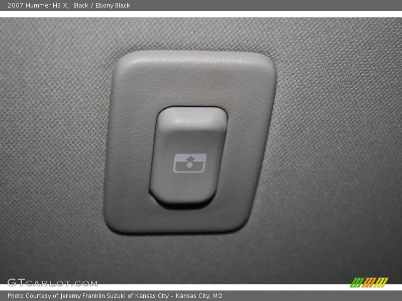 Black / Ebony Black 2007 Hummer H3 X