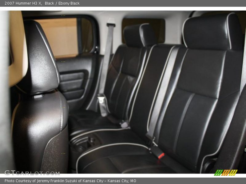 Black / Ebony Black 2007 Hummer H3 X