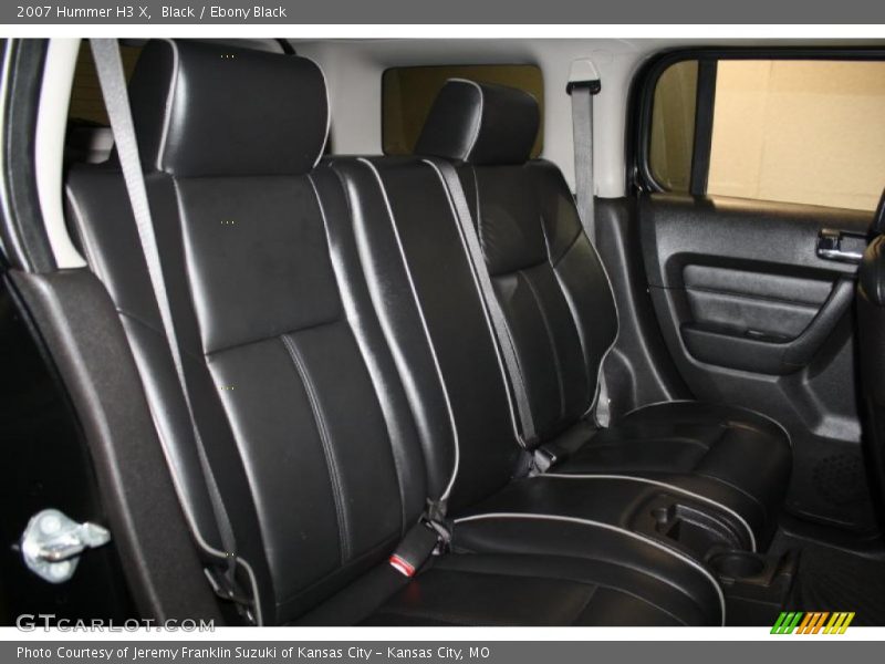 Black / Ebony Black 2007 Hummer H3 X