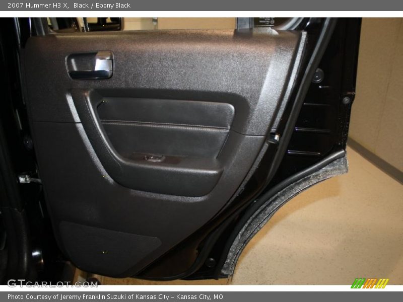 Black / Ebony Black 2007 Hummer H3 X