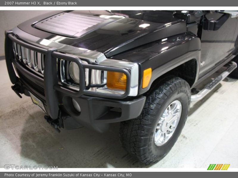 Black / Ebony Black 2007 Hummer H3 X
