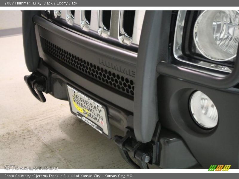 Black / Ebony Black 2007 Hummer H3 X