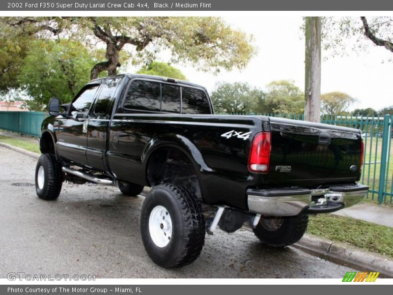 Black / Medium Flint 2002 Ford F350 Super Duty Lariat Crew Cab 4x4