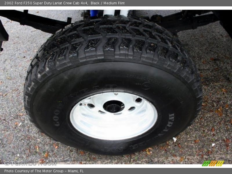 Black / Medium Flint 2002 Ford F350 Super Duty Lariat Crew Cab 4x4