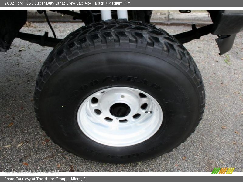 Black / Medium Flint 2002 Ford F350 Super Duty Lariat Crew Cab 4x4