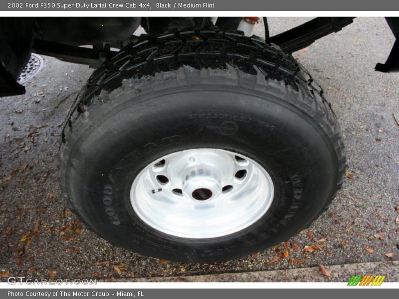 Black / Medium Flint 2002 Ford F350 Super Duty Lariat Crew Cab 4x4