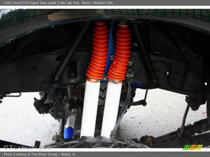 Black / Medium Flint 2002 Ford F350 Super Duty Lariat Crew Cab 4x4