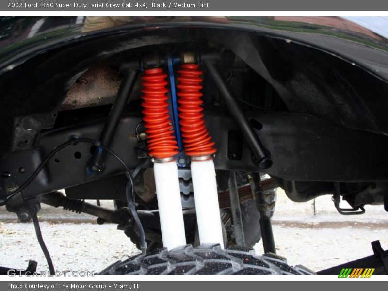 Black / Medium Flint 2002 Ford F350 Super Duty Lariat Crew Cab 4x4