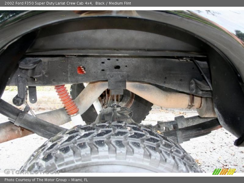 Black / Medium Flint 2002 Ford F350 Super Duty Lariat Crew Cab 4x4
