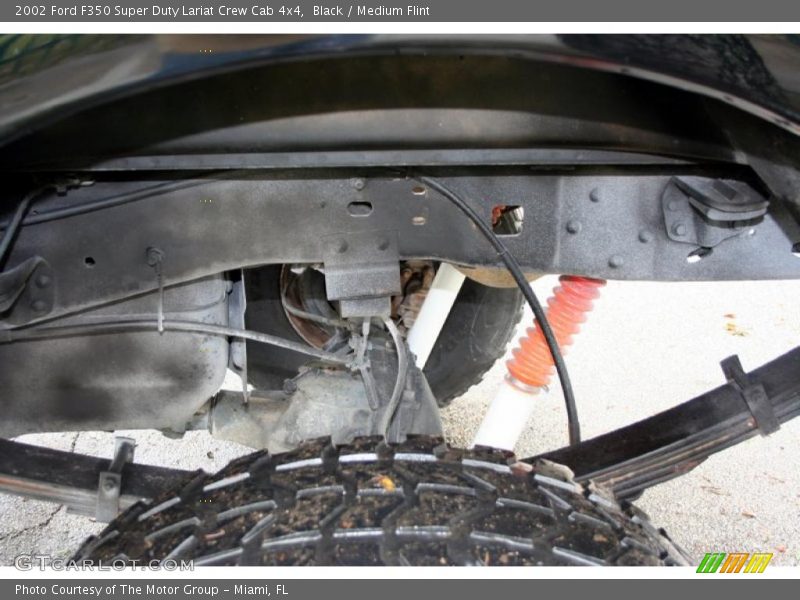 Black / Medium Flint 2002 Ford F350 Super Duty Lariat Crew Cab 4x4