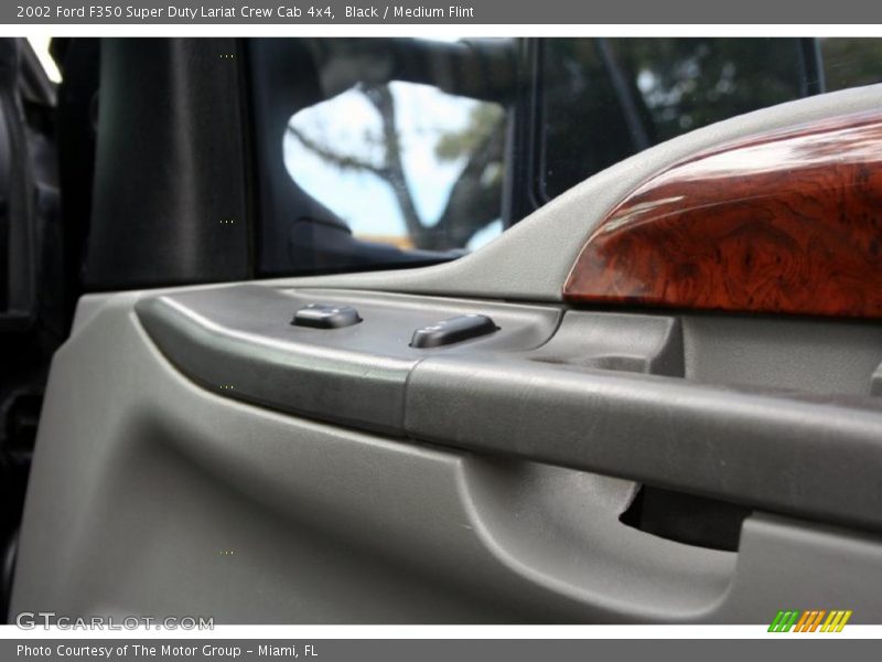 Black / Medium Flint 2002 Ford F350 Super Duty Lariat Crew Cab 4x4