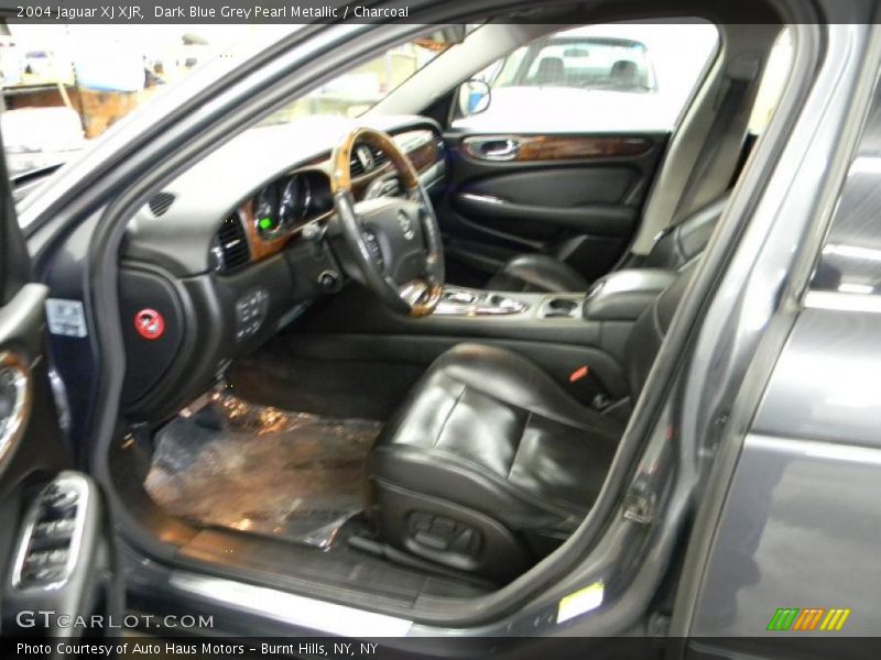 Dark Blue Grey Pearl Metallic / Charcoal 2004 Jaguar XJ XJR
