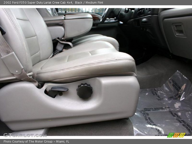 Black / Medium Flint 2002 Ford F350 Super Duty Lariat Crew Cab 4x4