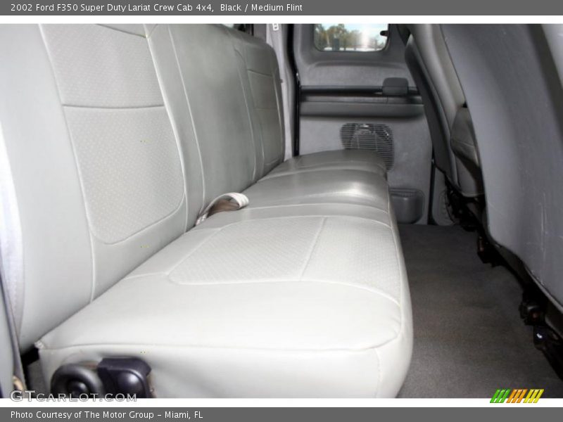 Black / Medium Flint 2002 Ford F350 Super Duty Lariat Crew Cab 4x4