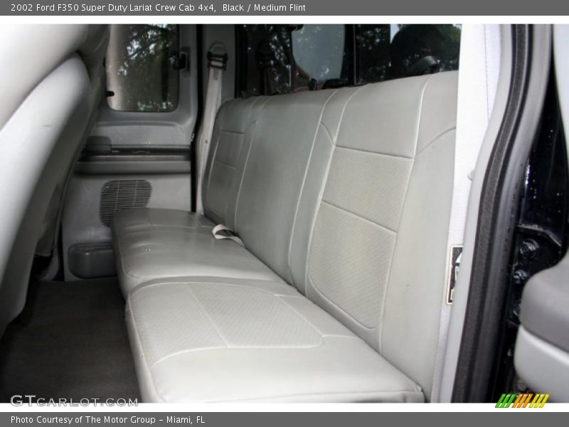 Black / Medium Flint 2002 Ford F350 Super Duty Lariat Crew Cab 4x4