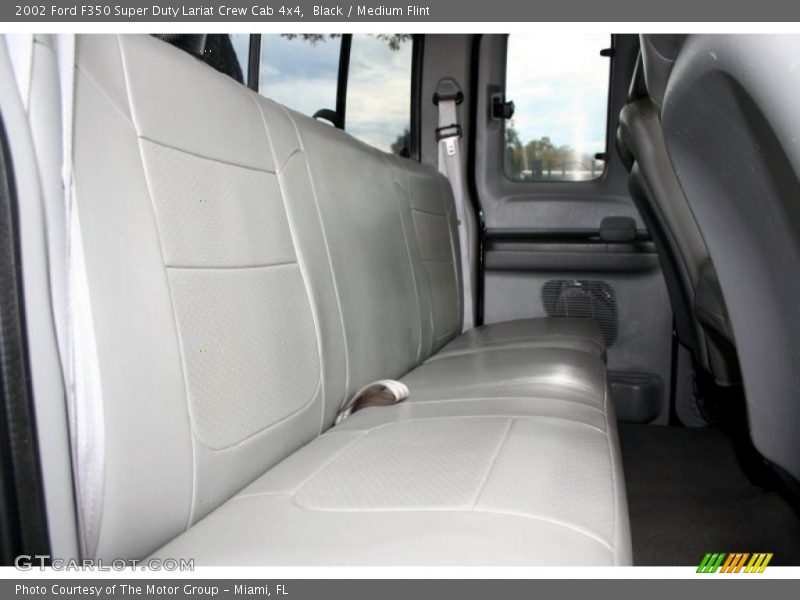 Black / Medium Flint 2002 Ford F350 Super Duty Lariat Crew Cab 4x4